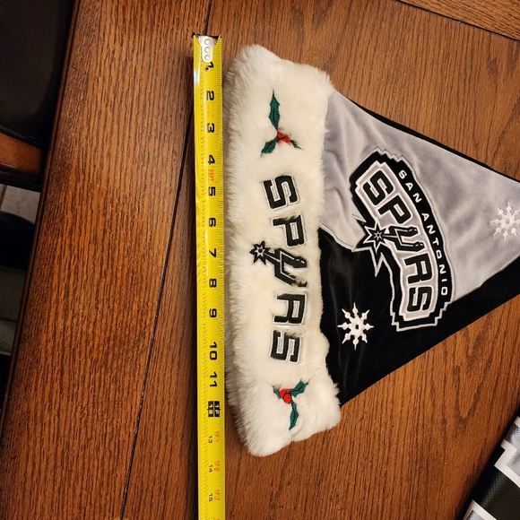 San Antonio Spurs Christmas Stocking Hat - Picture 8 of 9